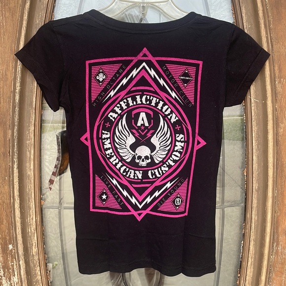 NEW Affliction Top! Size 10/12 - Picture 1 of 5